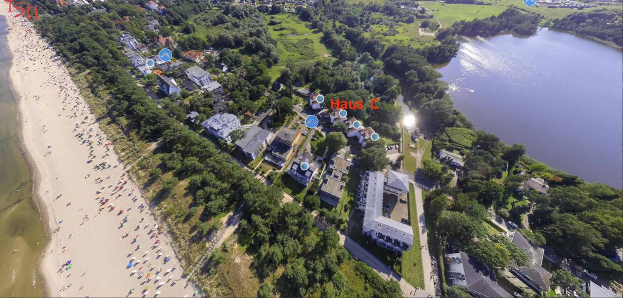 "Am Schloonsee" Haus C Heringsdorf  Exteriér fotografie